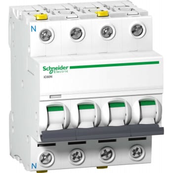 [3322061520] Automatsikring iC60N C 3P+N 40A 6kA