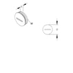 [0413102430] Blindprop M25 messing