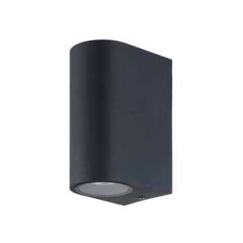 [4243801389] Medellin udendørs væglampe 2L GU10 IP44, antracit