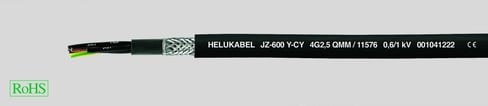 [0434410347] Styrekabel JZ600YCY 7G1,5 UV-bestandig T500