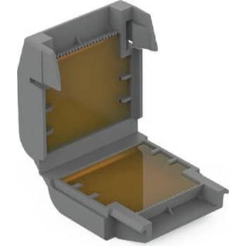 [4821242027] Gelboks til kabler til samlemuffer serie 221 og 2273, str. 1, grå
