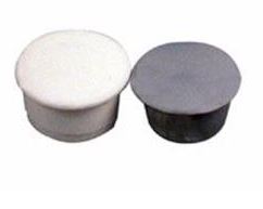 [5499583845] DÆKPROPPER 12MM SORT KUNSTSTOF