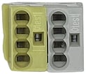 [1026001024] Tilslutningsklemme, GUL/HVID 50 stk.