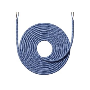 [6232200355] Stofledning 4 meter, Zig/Zag Mørkeblå