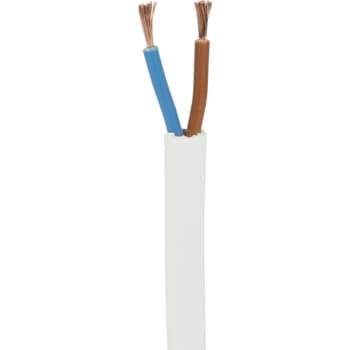 [6232234208] Ledning H03VVH2-F Flad 2x0,75 sort, 5 meter
