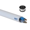 [3033002467] Brandsikkert Kabel NOBURN EQQXB Xtra 1x2x1,0 Hvid Spole 100, Kampagnepakke 3033002467