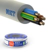 [3033778050] Installationskabel NOIKLX 90° 4G1,5 Lysegrå R100
