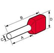 [3921100112] TERMINALRØR SORT 2X1,5MM2