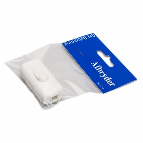 [793551] Gennemgangsafbryder hvid