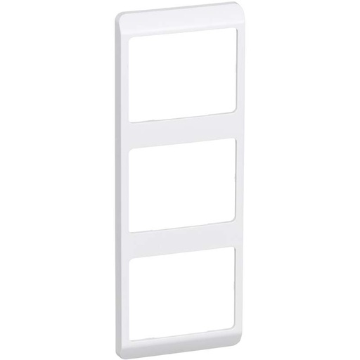 [1017033946] Opus 66 Ramme 3 modul lodret hvid