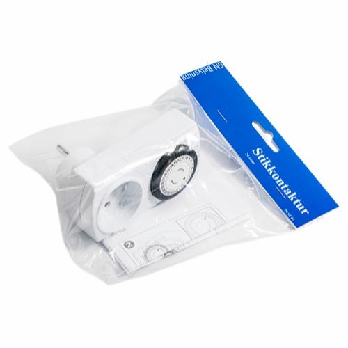 [799201] Tænd/sluk ur 24 timer u/jord