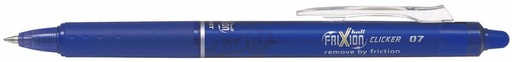 [5702643236] Kuglepen Pilot Frixion Clicker blå medium 0,7