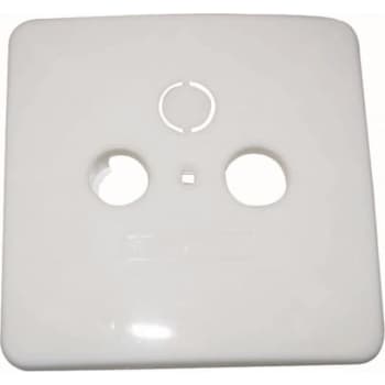 [8287233799] Dækplade AD 23, 80 x 80 mm, hvid