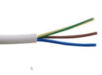 [5732127311] Plastkappeledning halogenfri 3G0,75 hvid R100