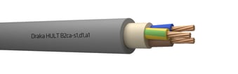 [5733112273] Installationskabel HULT B2ca 90 HF 0,6/1kV grå 3G1,5 T500