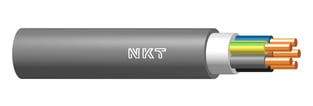 [5733152974] Installationskabel HDXS-J Eca 5X4 300/500 Grå Sp100