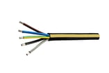 [5734100640] Alukaflex 5G6 gummikabel sort 0,6/1kV afmåling