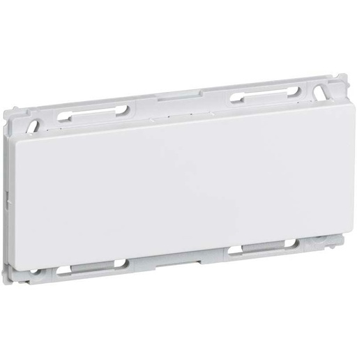 [1017035258] Opus 66 blænddæksel 2 modul vandret hvid