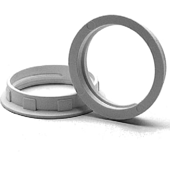 [9548034128] Omløbsring 35 mm hvid til kronefatning E14