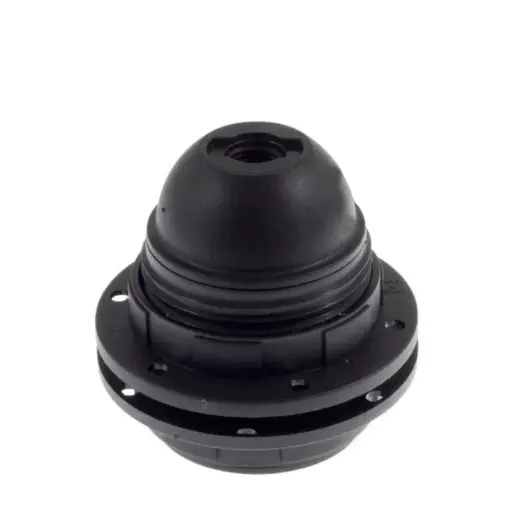 [9548761116] KRONEFATNING E27 SORT M/2 OMLØBERE