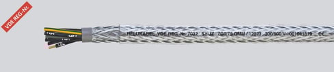 [5734431445] Styrekabel SY-JZ 12G1  armeret afmål