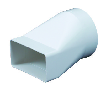 [7800443008] Rund Ø100 muffe til flad 55x110 mm