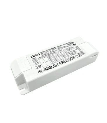 [4278] Lifud 40W DALI dæmpbar LED driver - Push dæmp og DALI, flicker free, passer til vores 29W / 36W / 40W store LED paneler