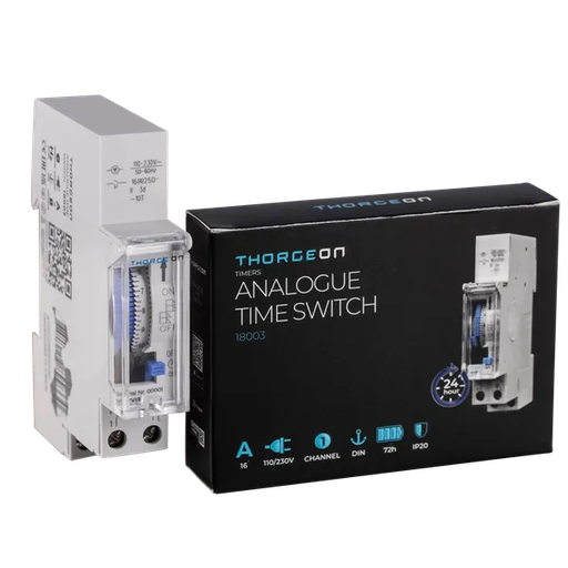 [18003] Analog tidskontakt 1-kanals THORHEON