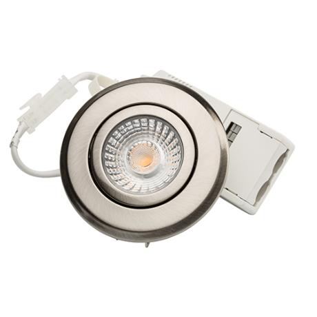 [767842] DIOSPOT 30 SOFT stål rund 6W 921-927 270lm