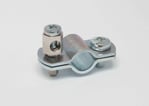 [7800324019] Potentialudligningsklemme Ø 10-13,5mm 1/4"  (Kobber/nikkel) 2,5 - 16mm2