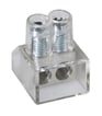 [7800437009] Samlemuffe dobbelt TORX 10 2x10mm2 klar 100stk