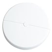 [7800443001] Lampeudtag hvid 5P 2,5mm2  Ø90MM