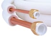 [7800449119] Kobberrør 1/4-3/8 3 meter med omløber