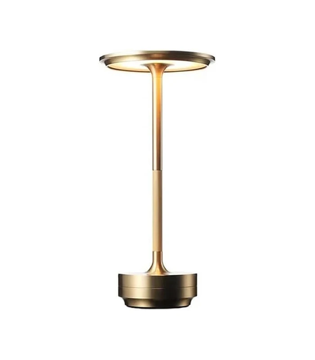 [EG12356-13424] Opladelig LED bordlampe,  Guld, touch dæmpbar