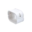 [7800449133] Muffe til varmepumpekanal 77 x 64 mm hvid