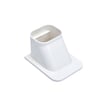 [7800449141] Væggennemgang til varmepumpekanal 77 x 64 mm hvid
