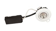 [7800560012] Ida LP 230V Dæmpbar Flimmerfri 6.2W 2700K Ra95 IP44 Mat Hvid Rund.