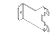 [7812359890] Beslag B F DIN-SKINNE front