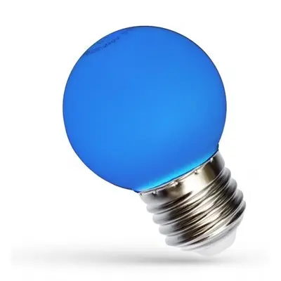 [EG6231-0] Spectrum Blå LED Dekorationspære - 1W, G45, E27, 230V, RA80