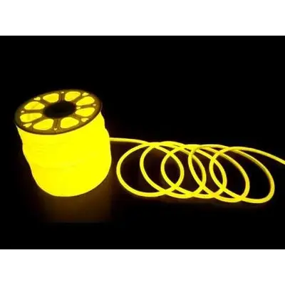 [EG2845-0] Gul D16 Neon Flex LED - 8W pr. meter, IP67, 230V, 550lm.