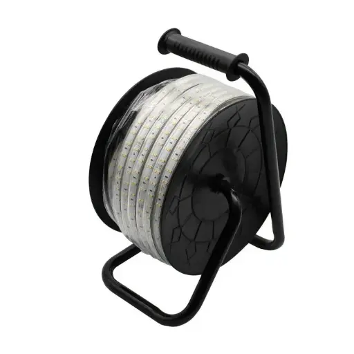 [EG6892-10390] Arbejdslys 50m strip på tromle - 230V, IP67, 120 LED/m, 9W/m, 1320 lm/m, RA80