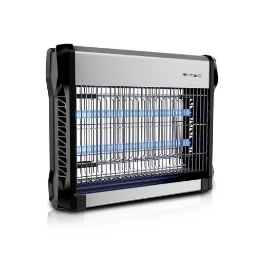 [EG3724-0] V-Tac insektlampe - 2x8W, indendørs, UV-lys, dækker 50m2