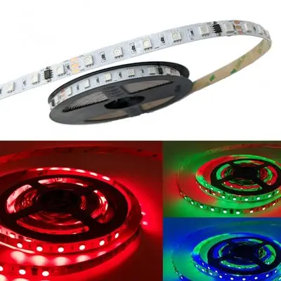 [EG8636-0] RGBIC LED-strips - 12W/m, 5m, IP20, 60 LED pr. meter, 24V