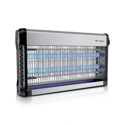 [EG3730-0] V-Tac insektlampe - 2x15W, indendørs, UV-lys, dækker 100m2