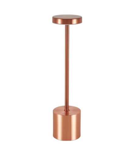 [EG12352-13423] Opladelig LED bordlampe CCT touch dæmpbar Kobber