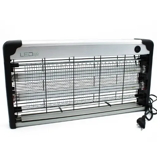 [EG12388-0] LEDlife insektlampe - 2x15W, indendørs, UV-lys, dækker 100m2, effekt 30W