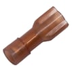 [7821301376] Helisol. ABIKO spademuffe KA1505FLSF8-PB, 0,5-1,5mm2, 4,8x0,8, Rød