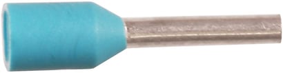 [7821350123] Isoleret ABIKO terminalrør KA0,34-8ETW, 0,34mm2 L8, Turkis
