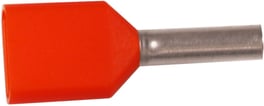 [7821350440] Isoleret ABIKO TWIN-terminalrør KA0,5-8ETW2, 2x0,5mm2 L8 orange