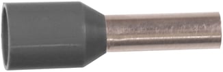 [7821350958] Isoleret ABIKO terminalrør KA2,5-8ETT, 2,5mm2 L8, Grå